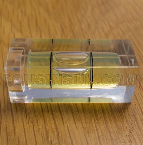 15 x 40mm, Rectangular Vial Spirit Level