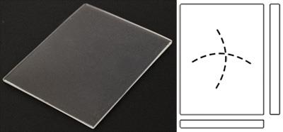 27.00mm x 22.00mm (H1.90mm x T0.90mm) Cartier