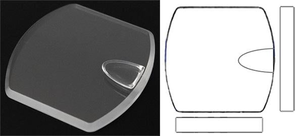 23.80mm x 23.00mm (T2.00mm, Date @3h) Cartier Roadster