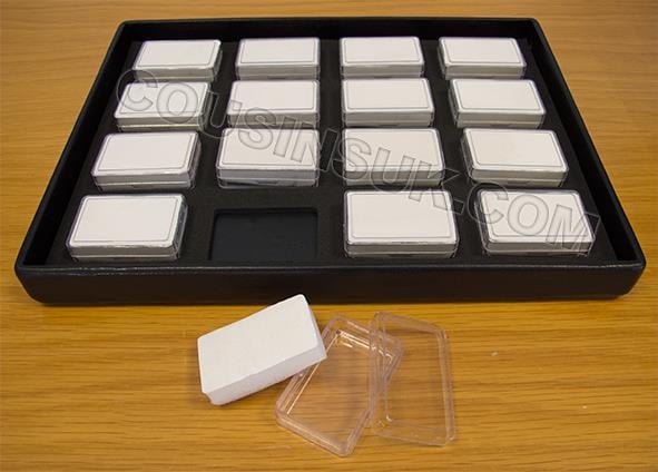 Tray with 16 Boxes (40 x 60mm)