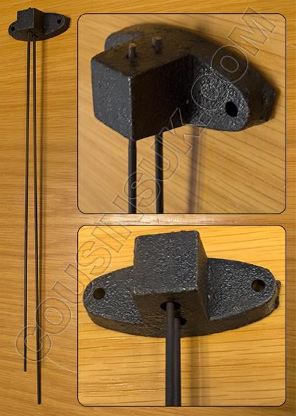 2 Rod, 39cm Gong