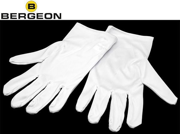 White, Extra Large Microfibre Gloves