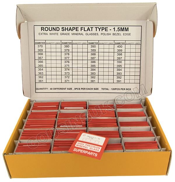 1.50mm (Ø36.10 to 40.00mm) Box Set