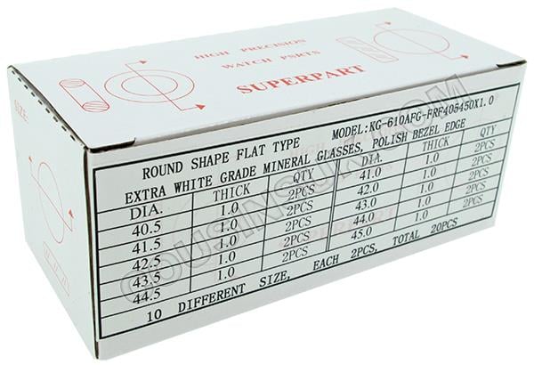 1.00mm (Ø40.50 to 45.00mm) Box Set