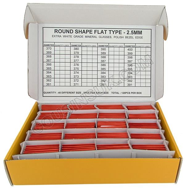 2.50mm (Ø36.10 to 40.00mm) Box Set