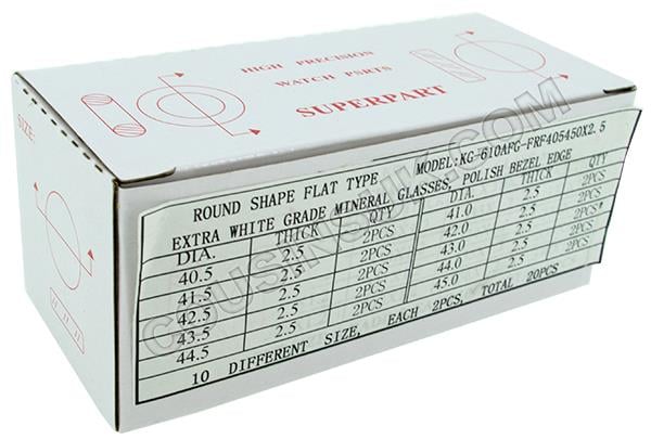 2.50mm (Ø40.50 to 45.00mm) Box Set