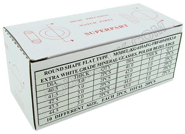 3.00mm (Ø40.50 to 45.00mm) Box Set