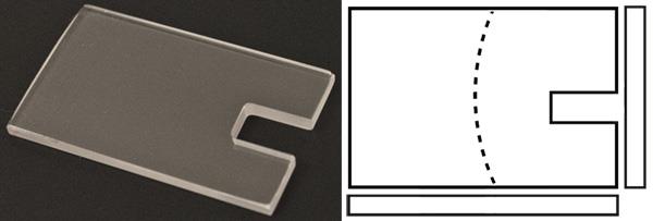 23.00mm x 14.10mm (H1.50mm x T1.20mm) Gucci