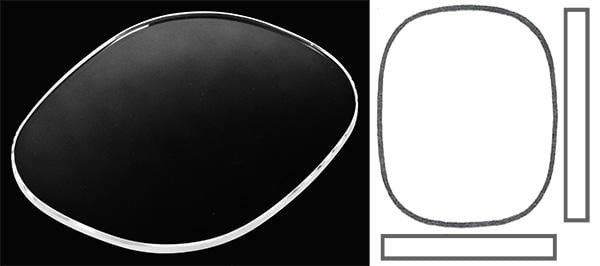 26.70mm x 21.40mm (T0.80mm) Patek Philippe