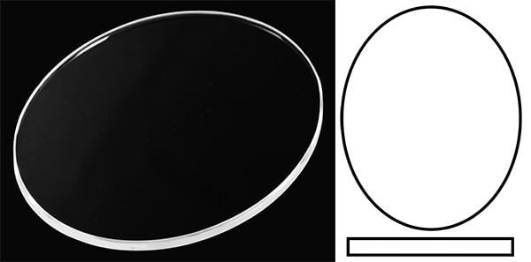 30.90mm x 24.00mm (T1.00mm) Patek Philippe Ellipse
