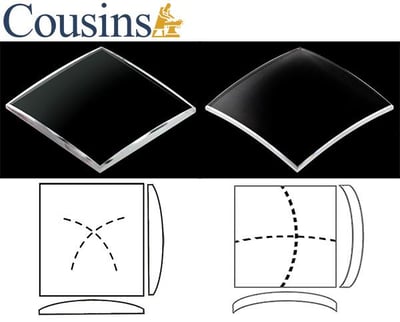 Generic, Glasses, Sapphire (by Size), Rectangular & Square