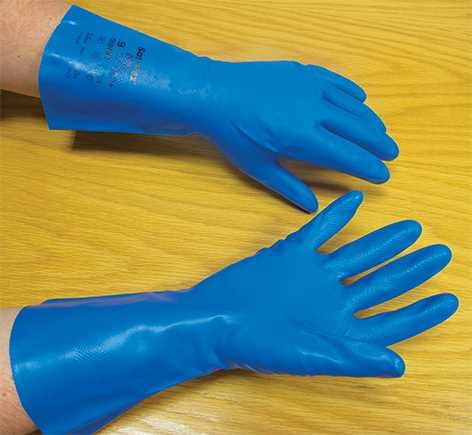 Medium (Size 7.5) Chemical Resistant Gloves