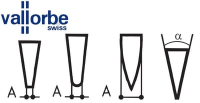 Gravers, Vallorbe Tungsten Carbide