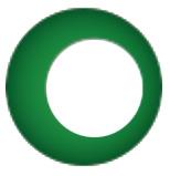 Green (Off Centre Hole) Ø27 x Ø16mm