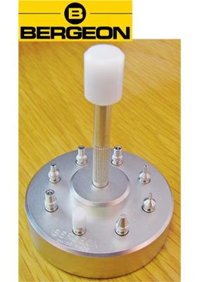 Hand Fitting (Watch) Stakes & Base, Bergeon Swiss