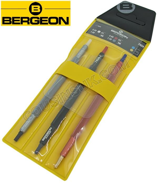 Set of 3 in Wallet, Bergeon 7404