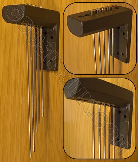 5 Rod (Descending), 20cm Gong, Hermle