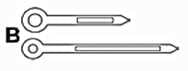 (B) Ø0.90 / Ø1.50mm (12 & 8mm) GP