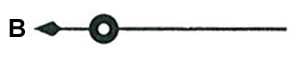 (B) Ø0.25mm (16mm) Black