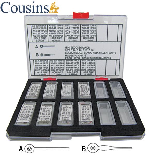 Seconds (Small & Sub Dials), (Multiple Colours)