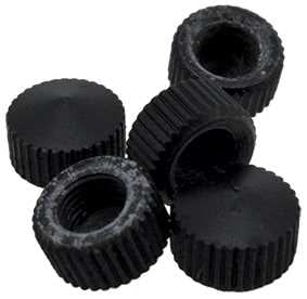 Minute Hand Nuts (Blind), Black (Ø6.00 x 3.40mm)