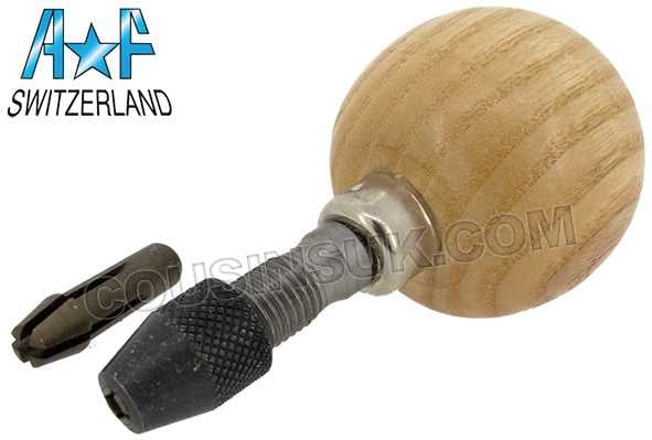 Zero to Ø3.00mm, Wood Handle, A*F Swiss