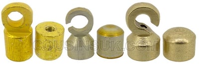 Weight Shells Hooks & Nibs (Quartz)