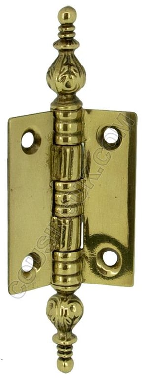 38 x 30mm (81mm) Brass Hinge
