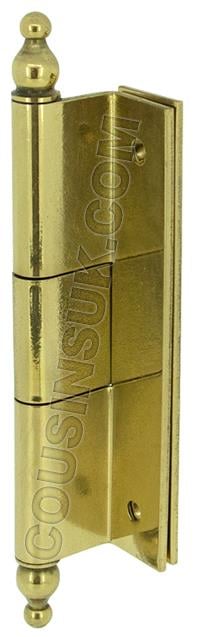 75 x 13mm (100mm) Brass Hinge