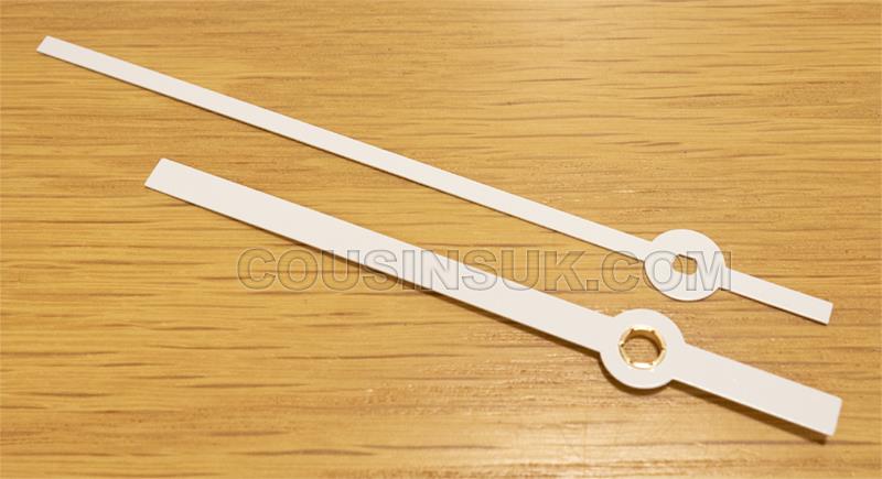 White, 106mm (3.20 x 5.10mm)