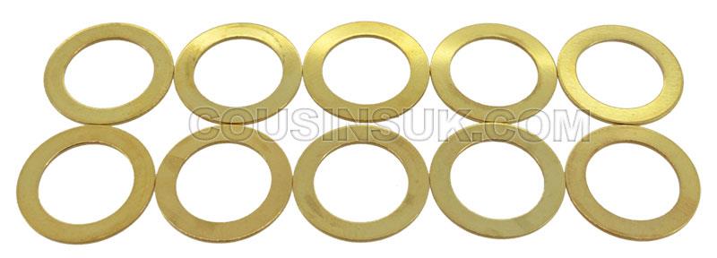 (10A) Ring, Brass Ø14.5 x 10.0mm (0.60mm)