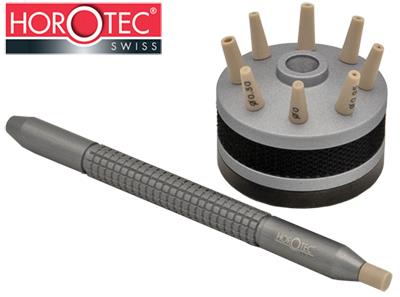 Hand Fitting (Watch) Stakes & Base, Horotec Swiss
