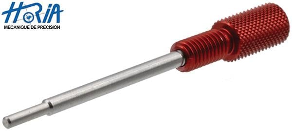 Broach Cap & Stem, Red