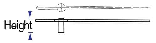 GP, Ø0.21 (0.70) x 14mm