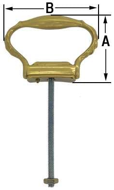 A = 34mm x B = 47mm Handle