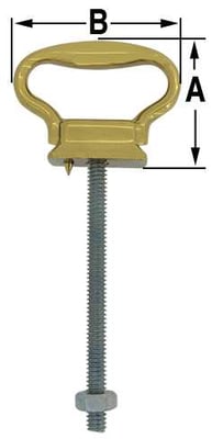 Centre Fitting Handle, Plain
