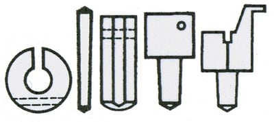 Hairspring Collets, Pins, Studs & Boots