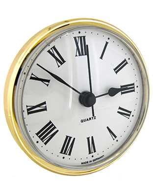 Ø72mm (Ø55mm), Gold Bezel & White Dial, UTS