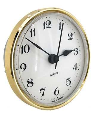 Ø72mm, Gold Bezel & White Dial, UTS
