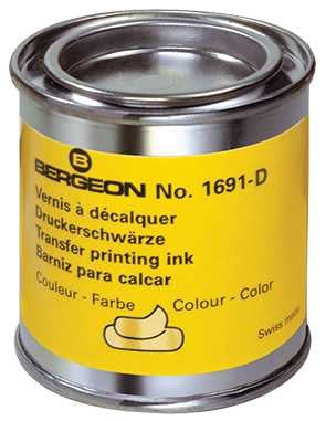 Gold Transfer Printing Ink, Bergeon 1691D
