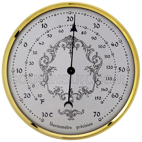 Ø90 x Ø55mm, Silver Dial, UTS