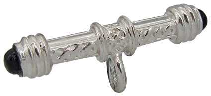 Silver (37mm) Stone Set