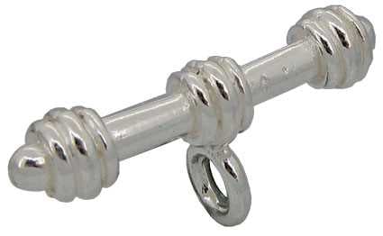 Silver (33mm) Ornate Style 2