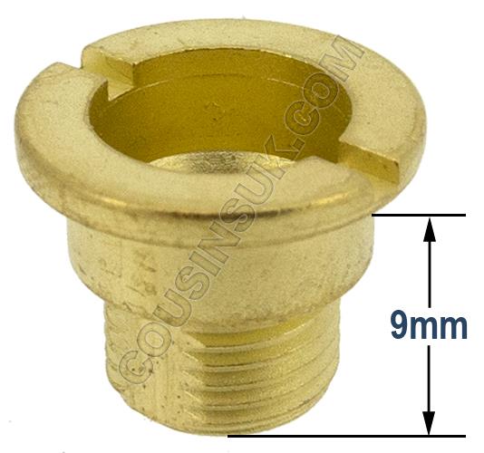 Centre Nuts, Brass 9mm