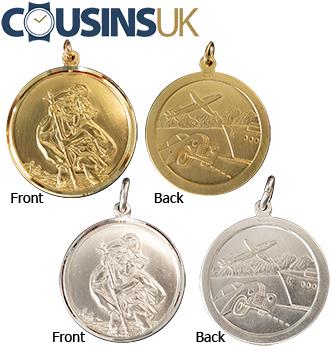 St. Christopher Pendants, Round
