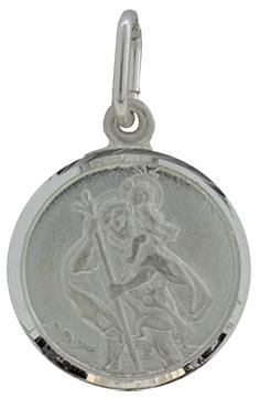 Silver (13mm) St.Christopher, 1.3g