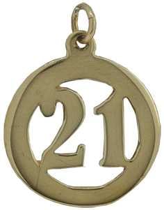 21st (Ø19mm) 9ct