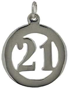 21st (Ø19mm) Silver