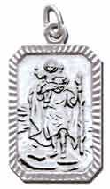 Patterened (18 x 25mm) Silver, 4.2g