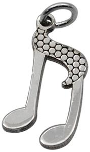 Quavers Silver Charm